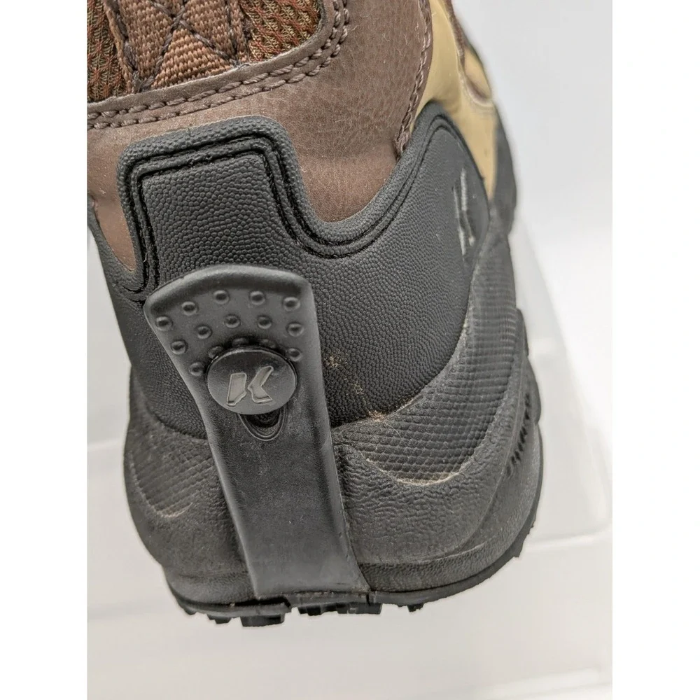 Korkers Redside Wading Boots Mens 8 Brown Fishing Kling-On Soles FB-3310